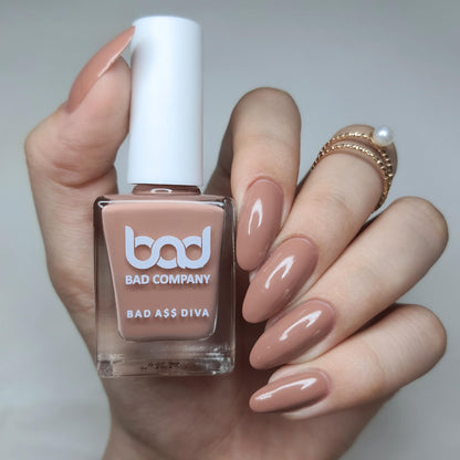 Nude Nail Polish 10ML, Glossy, Long Lasting, Vegan, Quick Dry