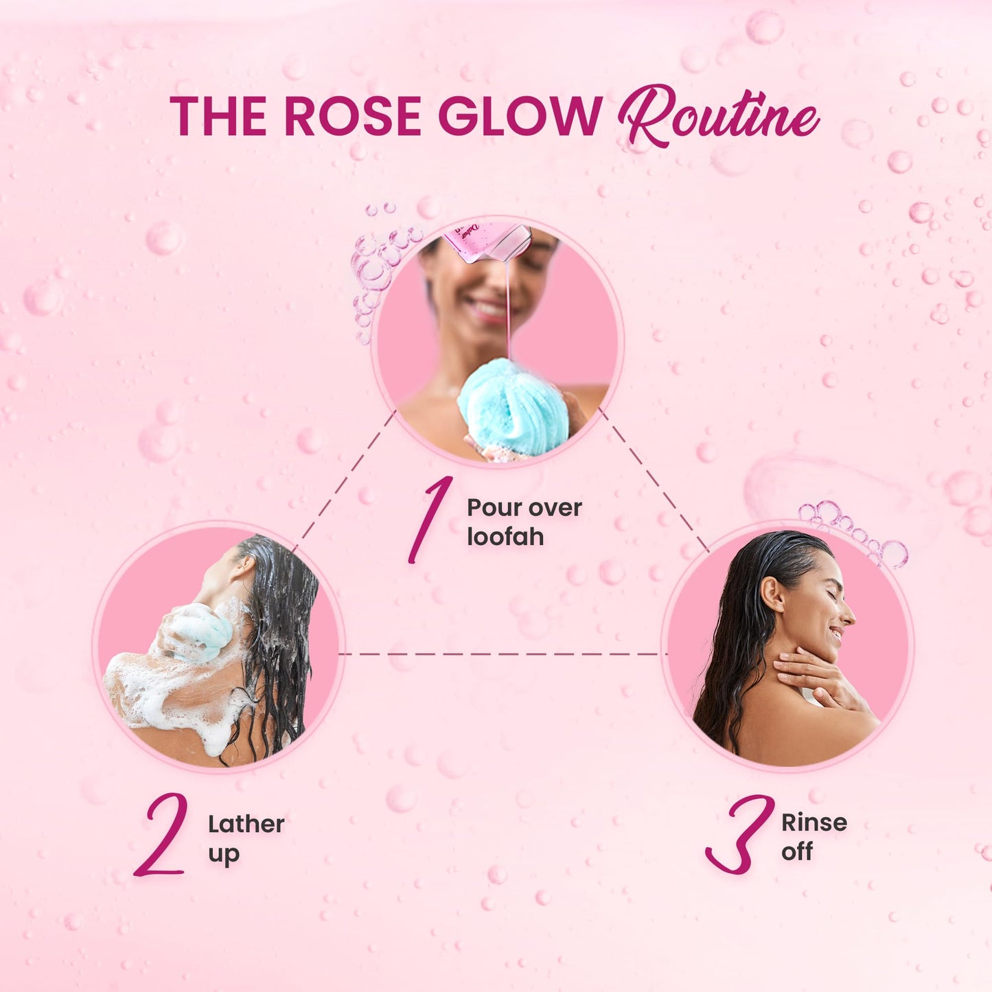 Exfoliating Shower Gel with Damask Rose & Jojoba Oil - 250ml