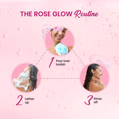 Exfoliating Shower Gel with Damask Rose & Jojoba Oil - 250ml