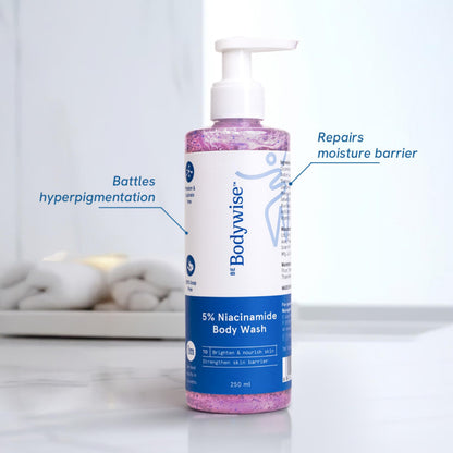 5% Niacinamide Body Wash - Hydrates & Brightens Skin 250ml