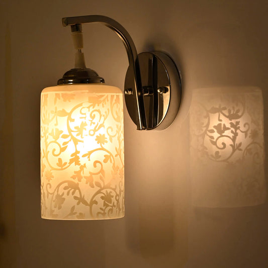 Modern Wall Lamp Uplighter Pine Wood Beige  Height 30 cm
