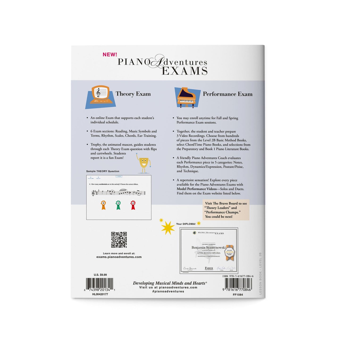 Piano Adventures: Lesson Book - Level 2B, 2nd Edition | Beginner Piano Method for Kids and Adults | Sheet Music Songbook to Learn Major Scales and Chords in C G F | Faber Piano Method Book
