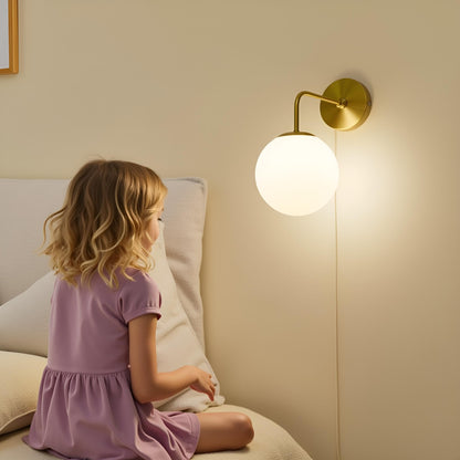 LED Wall Light Up & Down Lighting Modern Design Metal Iron & Frosted Glass Gold Electroplating 30cm