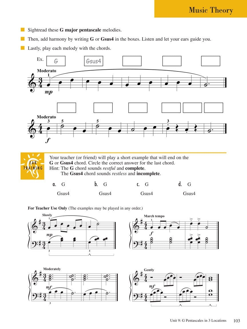 Adult Piano Adventures: All in One Course - Book 1 | Faber Beginner Method Piano Book for Adults with Chords and Music Notation | Piano Sheet Music and Theory for Self Learners With Digital Audio