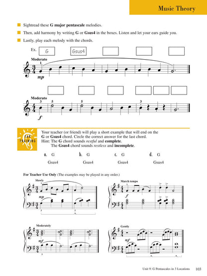 Adult Piano Adventures: All in One Course - Book 1 | Faber Beginner Method Piano Book for Adults with Chords and Music Notation | Piano Sheet Music and Theory for Self Learners With Digital Audio