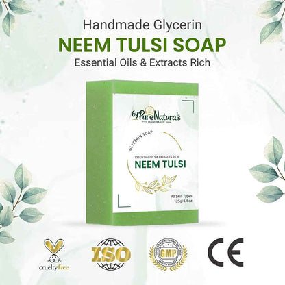 byPureNaturals Neem Tulsi Soap