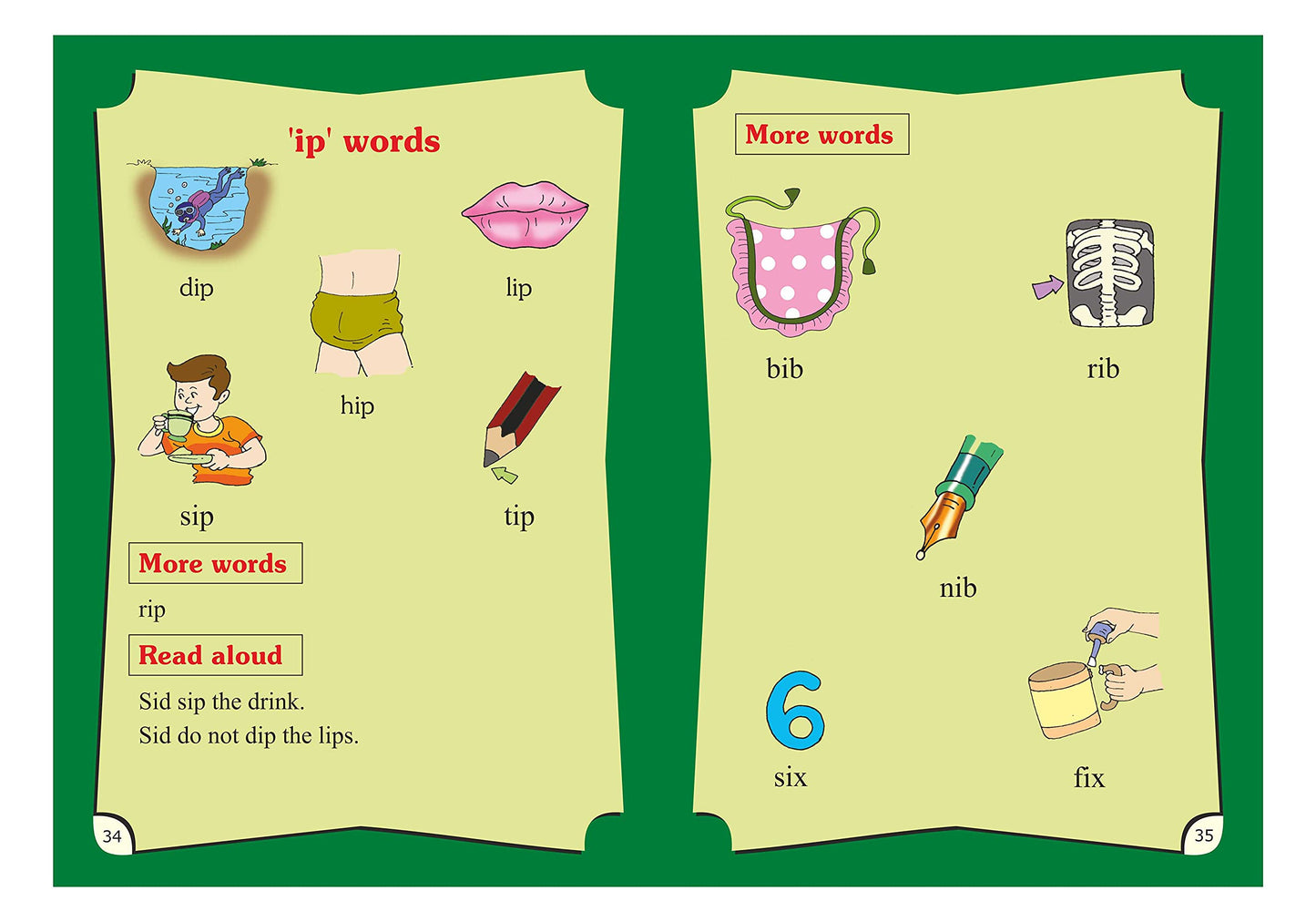 Scholars Hub Phonics Learning Book Combo-First Phonetic Reader For Tiny Tots & Scholars Hub English Reader (Set Of 2 Books) | Word Formatting| Sight Words | Sound To Words | Vowels | 3,4,5 Letter Words | Phonics Book For Ages 3-7 Years Old