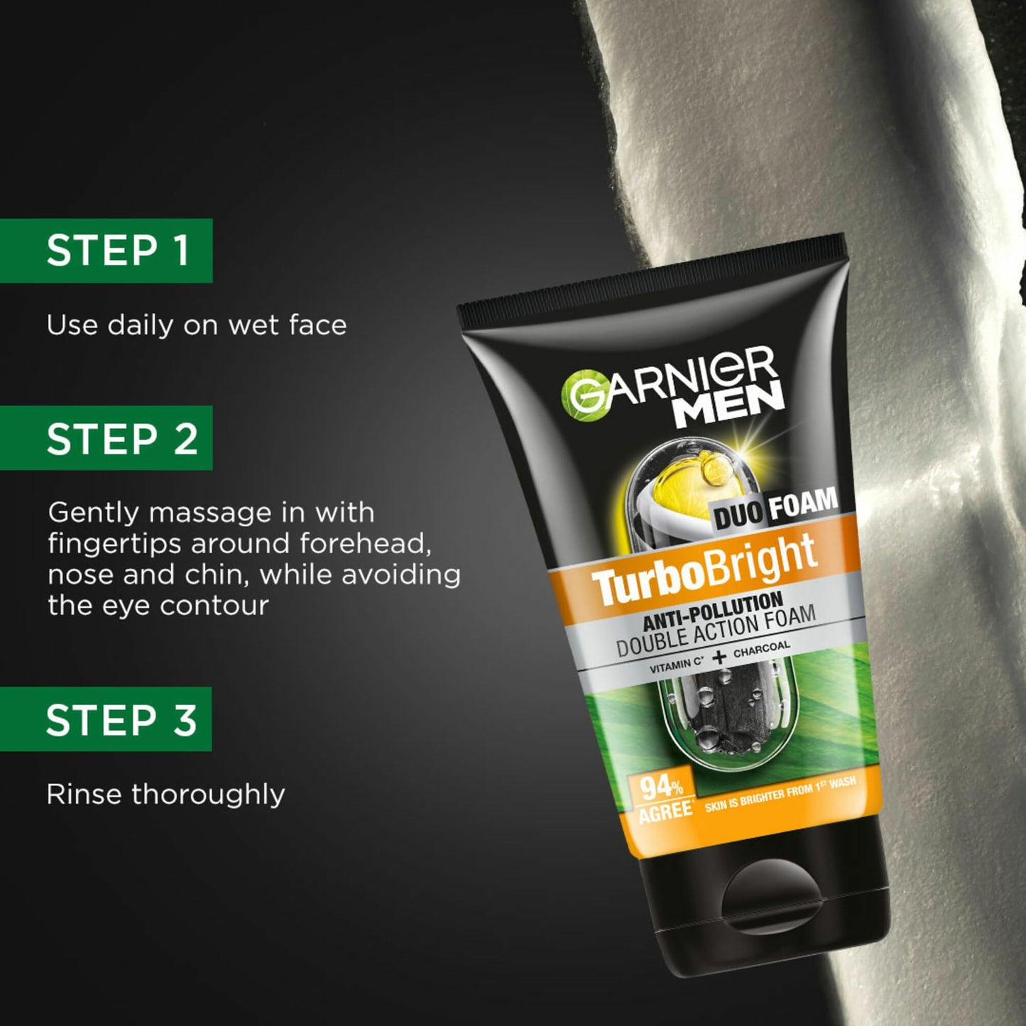 Brightening & Anti-Pollution Face Wash for Men - 100g