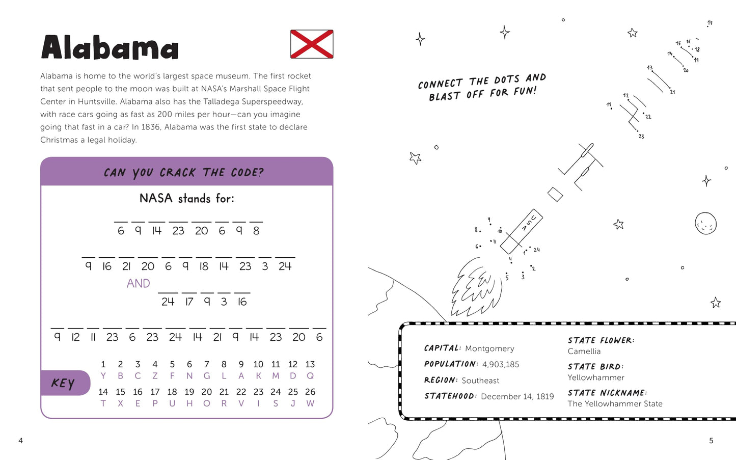 Fun with 50 States: A Big Activity Book for Kids about the Amazing United States 
