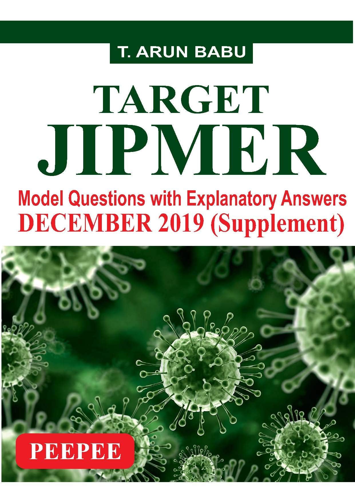 Target Jipmer Pgmee Dec 2019-Babu, Arun