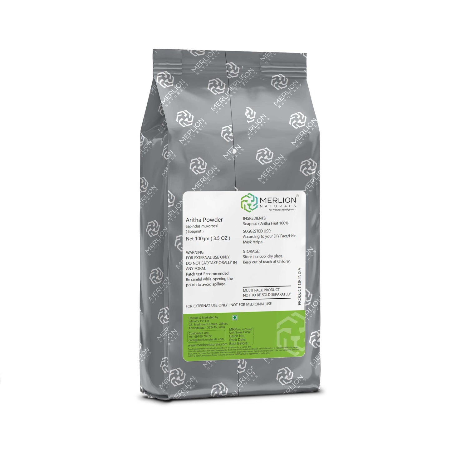 Natural Amla, Reetha & Shikakai Hair Pack - 300gm