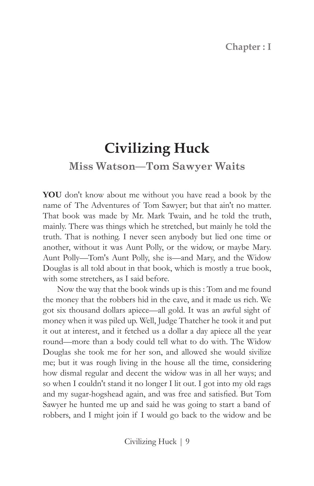 The Adventures Of Huckleberry Finn - Mark Twain