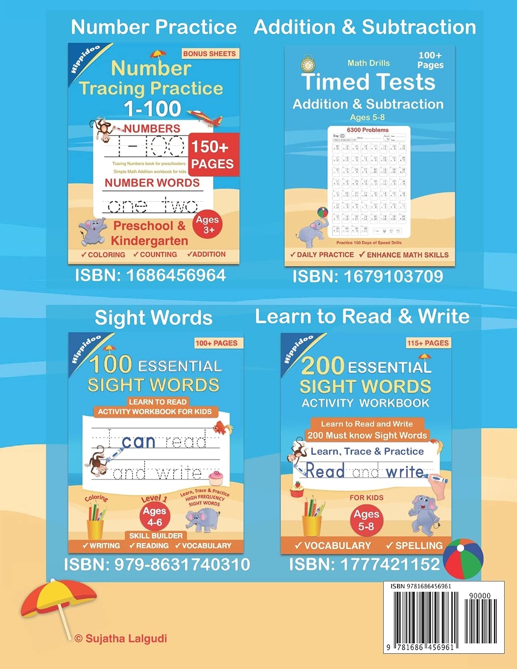 Trace Letters: Alphabet Handwriting Practice workbook for kids: Preschool writing Workbook with Sight words for Pre K, Kindergarten and Kids Ages 3-5. ... Words & Math for Preschool & Kindergarten) 
