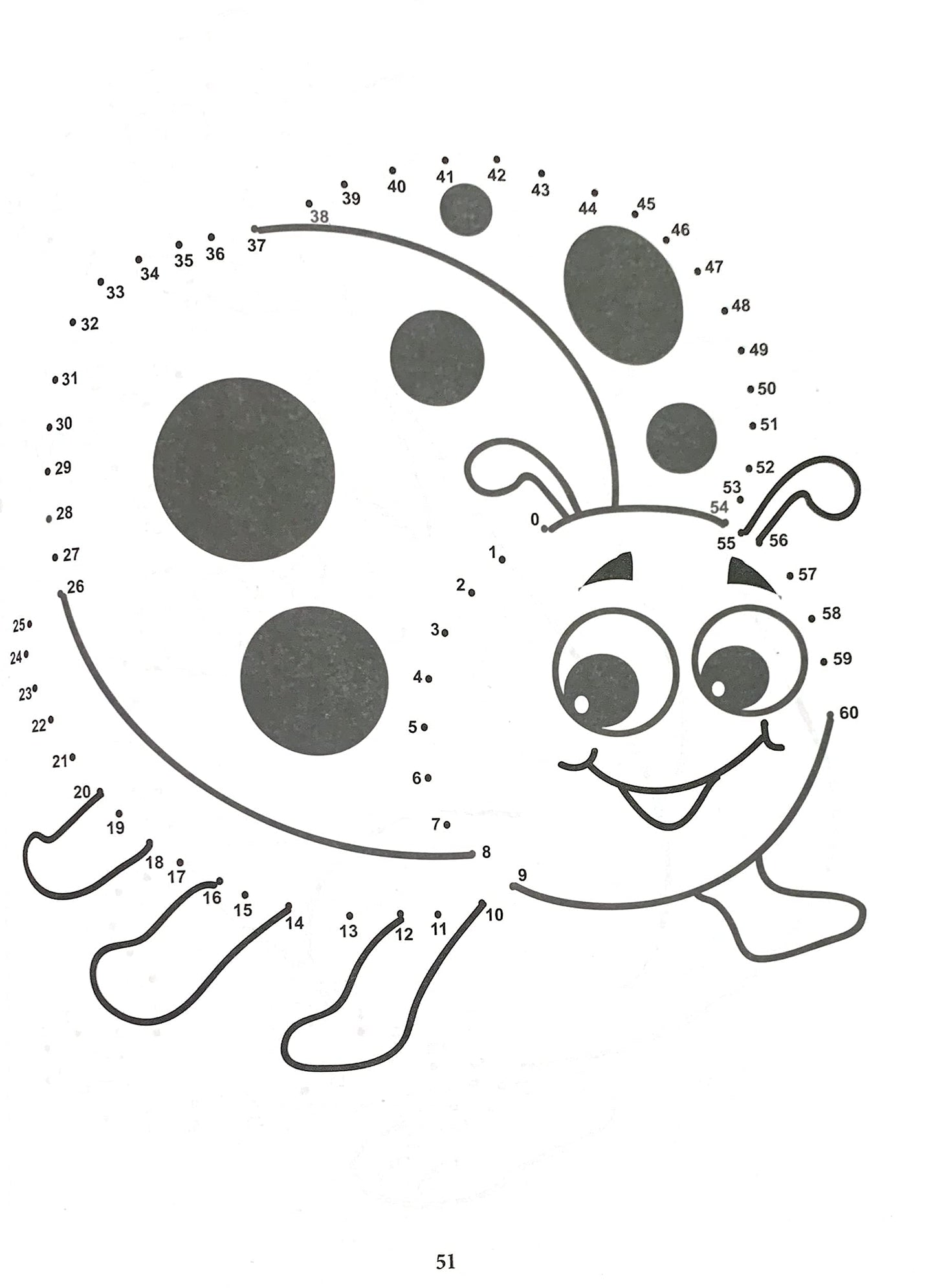 Scholars Hub Dot To Dot Activity Book For Kids (Numbers 1-100 & Abc) ( Set Of 2 Books) (Ages 3-6) | 152 Pages | Fun Activities For Children | Join The Dots And Coloring Book For Kids