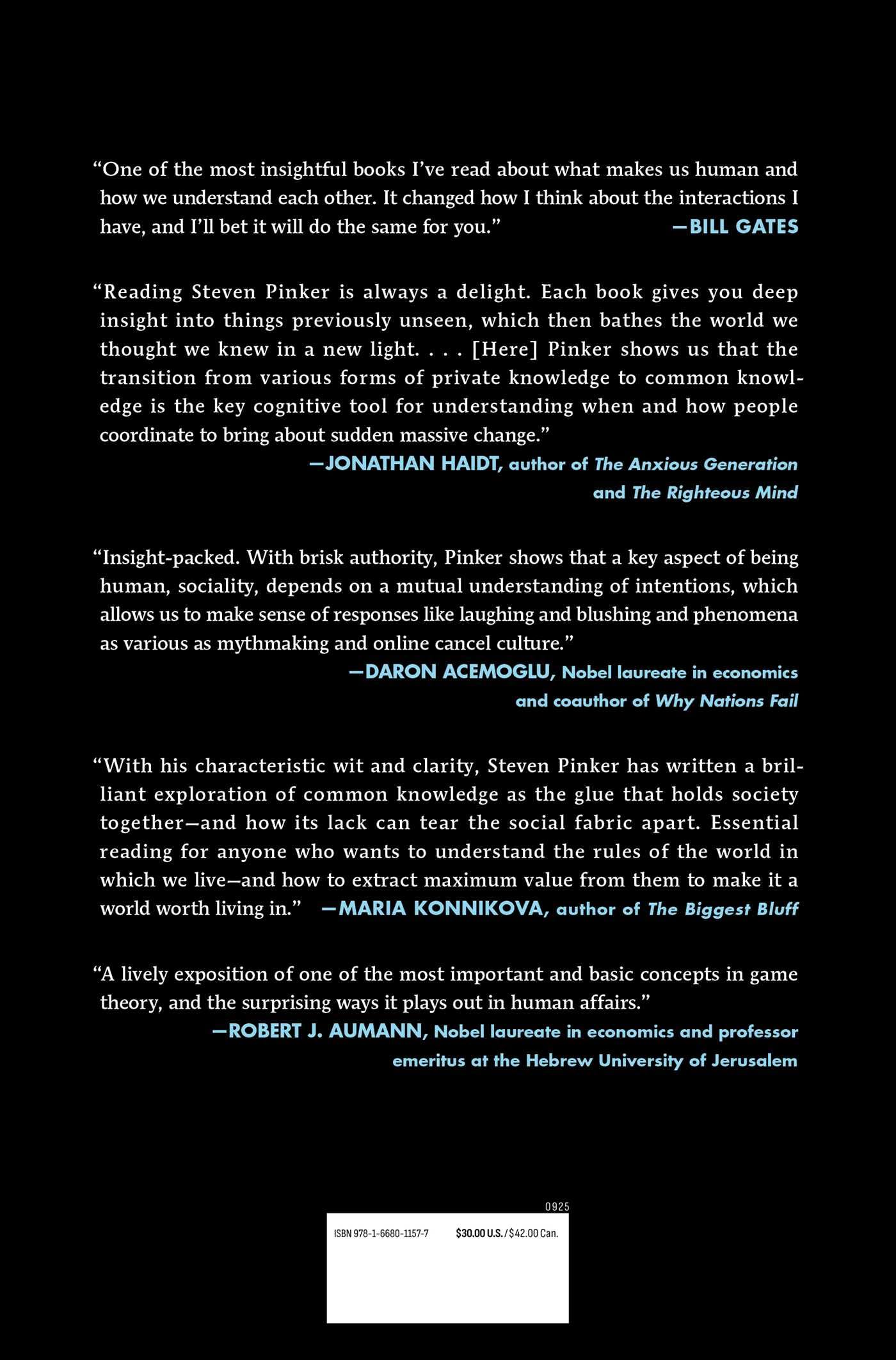 When Everyone Knows That Everyone Knows . . .: Common Knowledge and the Mysteries of Money, Power, and Everyday Life