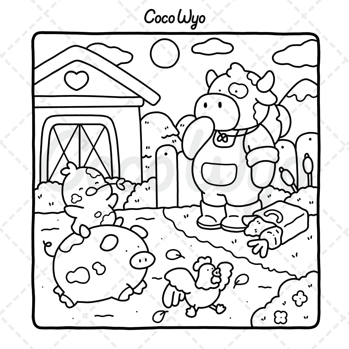 Little Cuddles: Coloring Book for Adults and Teens Featuring Cute Animal Friends for Relaxation (Cozy & Cute Coloring)