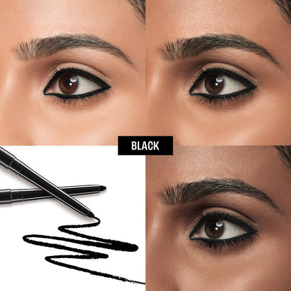 Waterproof Smudge-Proof Black Kajal Pencil - Long Lasting