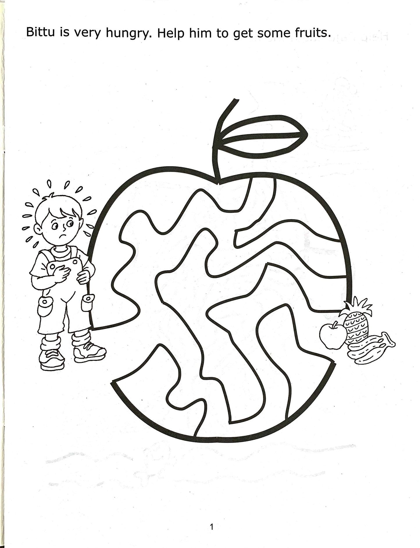 Scholars Hub Activity Book For Kids Set 2- My Book Of Find The Differences & My Book Of Mazes (Set Of 2 Activity Books) (For Ages 3+) | 128 Pages