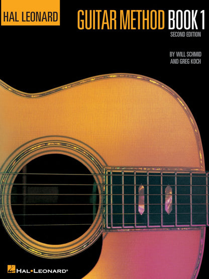 Hal Leonard Guitar Method Book 1: Book Only | Beginner Acoustic and Electric Guitar Instruction | Step-by-Step Guitar Lesson Book with Chords and Exercises | Essential for Self-Teaching and Classes