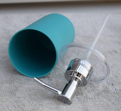Plastic Soap Dispenser - Unbreakable Blue - 500ml Capacity - Anti-Corrosive Pump - Ideal for Kitchen and Bathroom