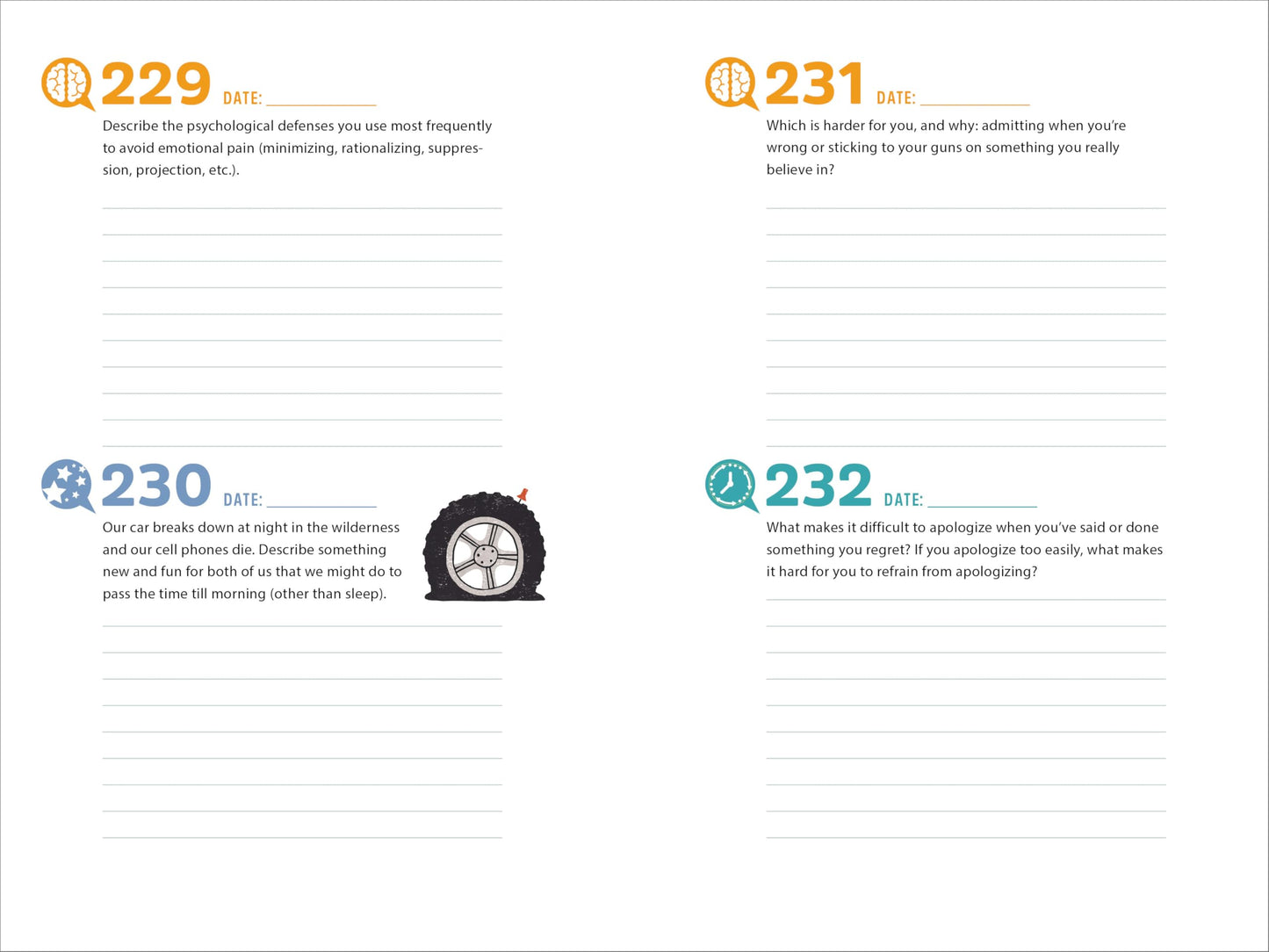 A Year of Us: A Couple's Journal: One Question a Day to Spark Fun and Meaningful Conversations (Question a Day Couple's Journal) 
