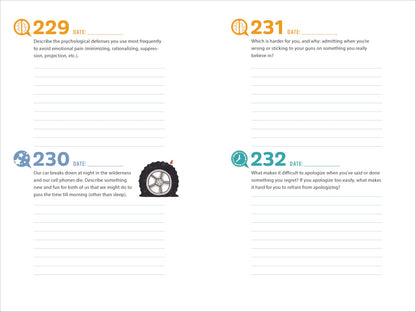 A Year of Us: A Couple's Journal: One Question a Day to Spark Fun and Meaningful Conversations (Question a Day Couple's Journal) 