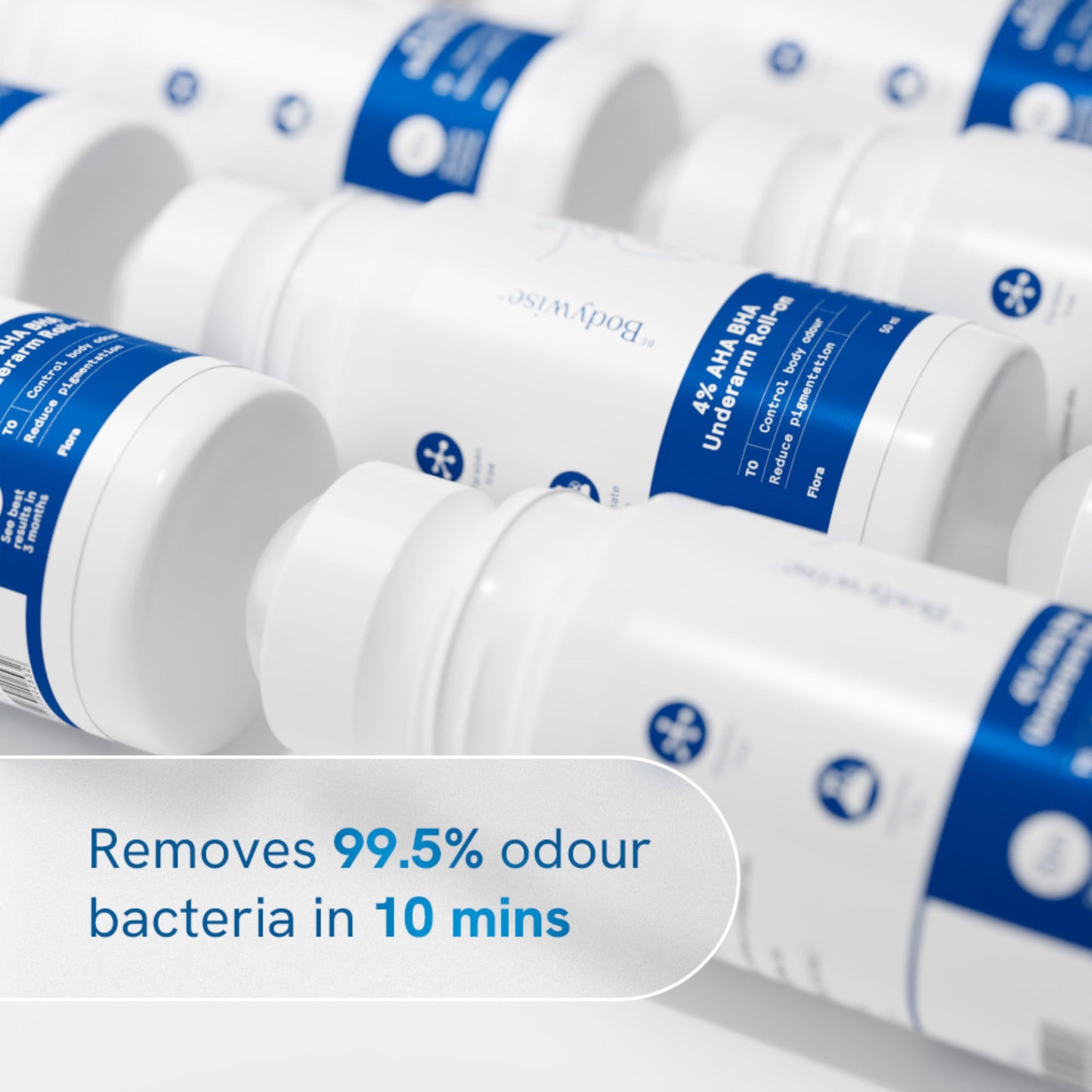 4% AHA BHA Underarm Roll-On 50ml | Odor & Pigment Control