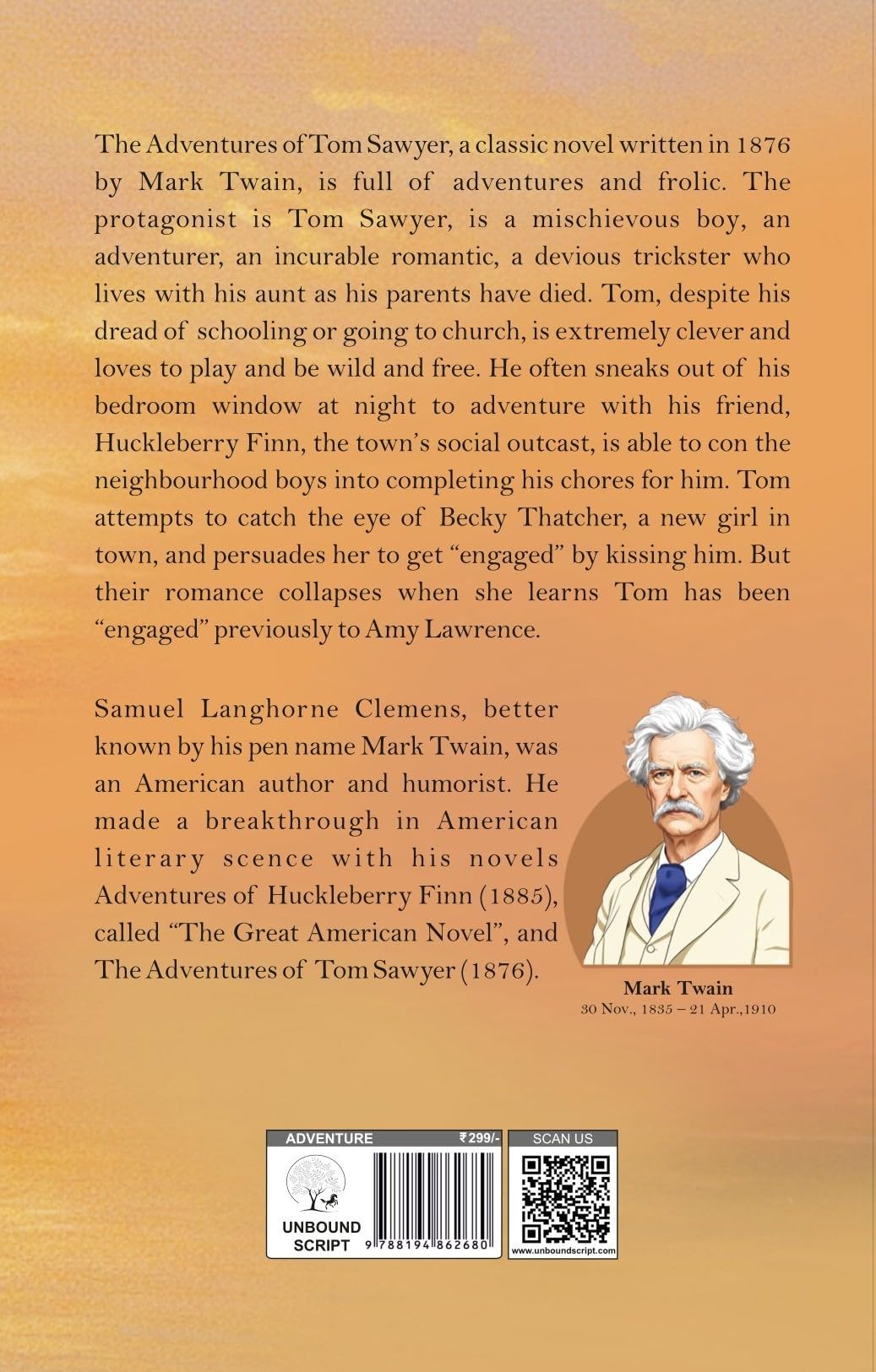 The Adventures Of Tom Sawyer - Mark Twain