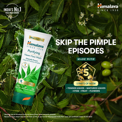 Neem Face Wash for Clear Skin - 200 ml - For All Skin Types