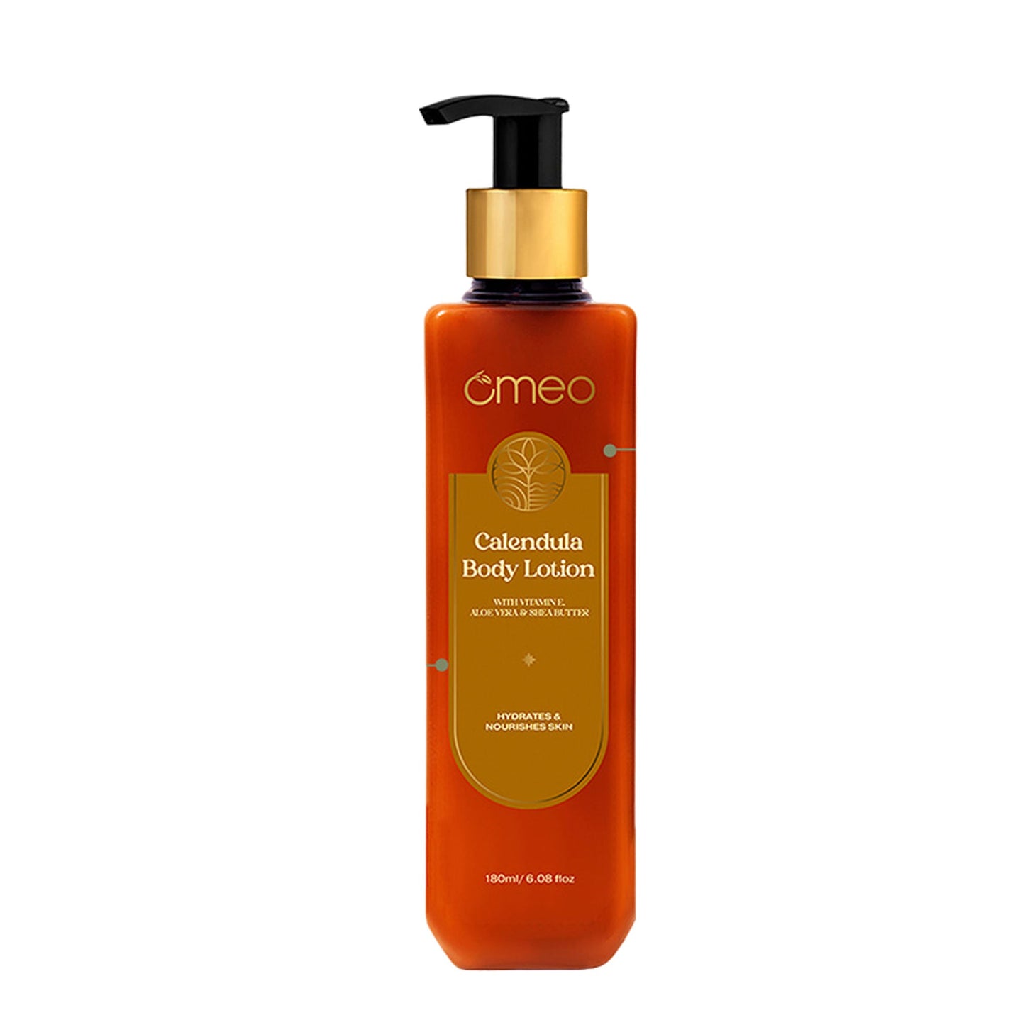 Omeo Calendula Body Lotion with Vitamin E, Aloe Vera & Shea Butter