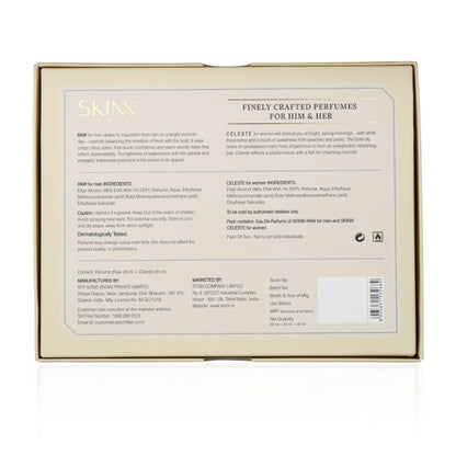 Skinn By Titan 20ml Combo Raw & Celeste