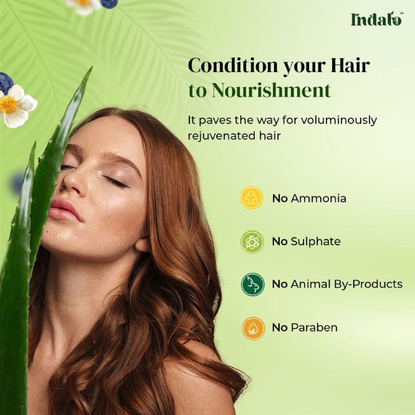 Indalo White Tea Aloe Vera Conditioner For Oily Hair