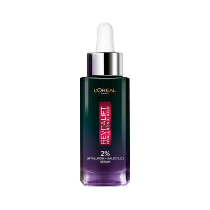 LOréal Paris Revitalift Hyaluronic Acid Oil Control Serum 2% Hyaluronic Salicylic Acid, Shine Free