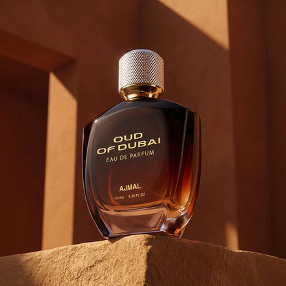 Ajmal India Oud Of Dubai Eau De Parfum Long Lasting Luxury Oud Fragrance, Rich Woody Perfume For Men