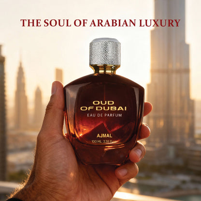Ajmal India Oud Of Dubai Eau De Parfum Long Lasting Luxury Oud Fragrance, Rich Woody Perfume For Men