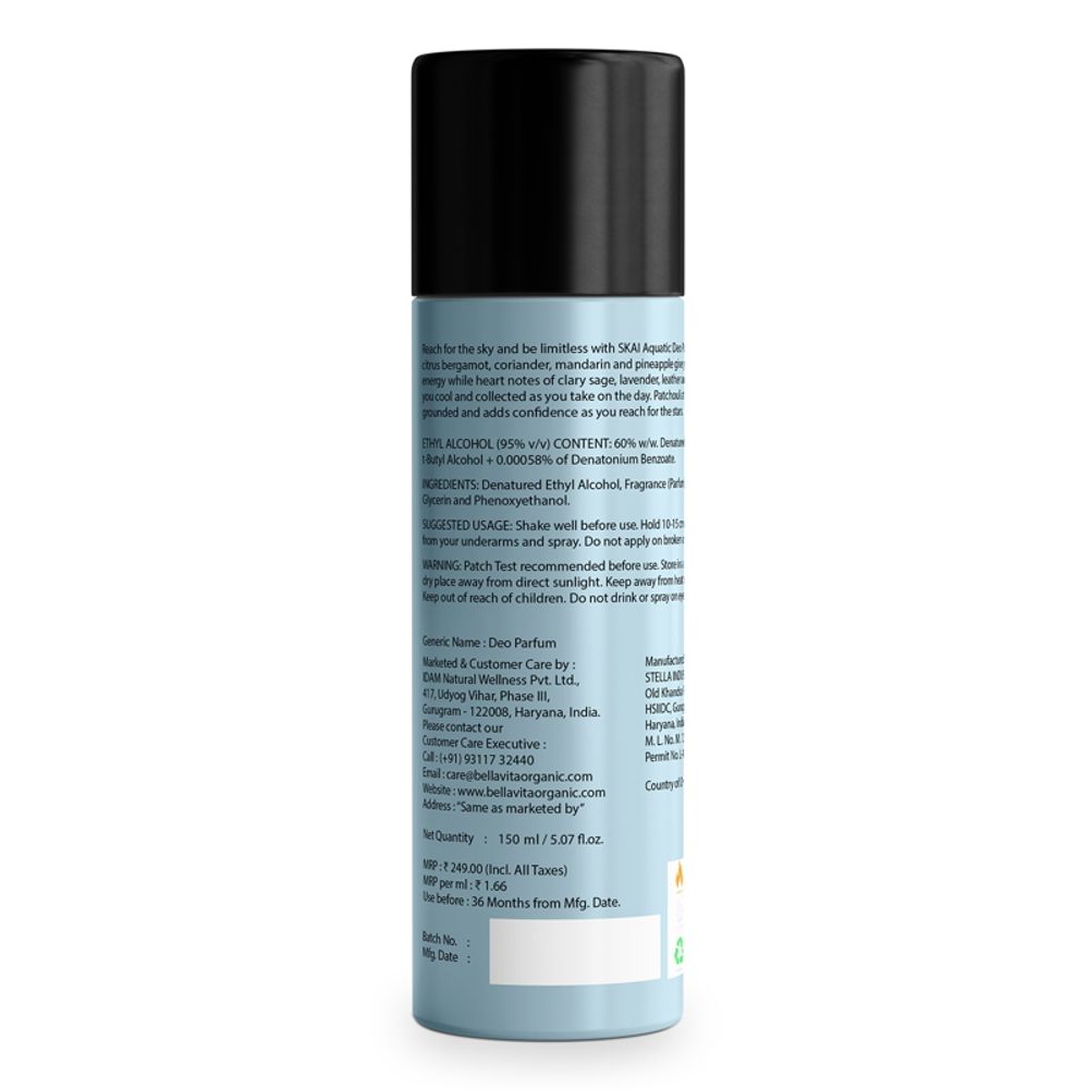 Bella Vita Skai Aquatic Deo Parfum