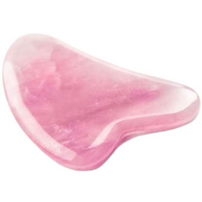 Bronson Professional Rose Quartz Gua Sha Face Massage Tool