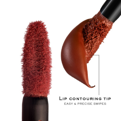 Kiro Velvet Souffle Soft Matte Liquid Lipstick - Warm Caramel 12