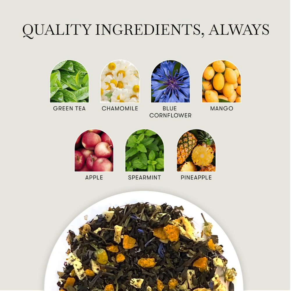 Luxmi Estates Indian Passion Mango Passion Fruit Green Tea