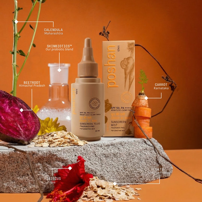 Poshan Skincare Your Daily Poshan 2-Min Essentials Routine!