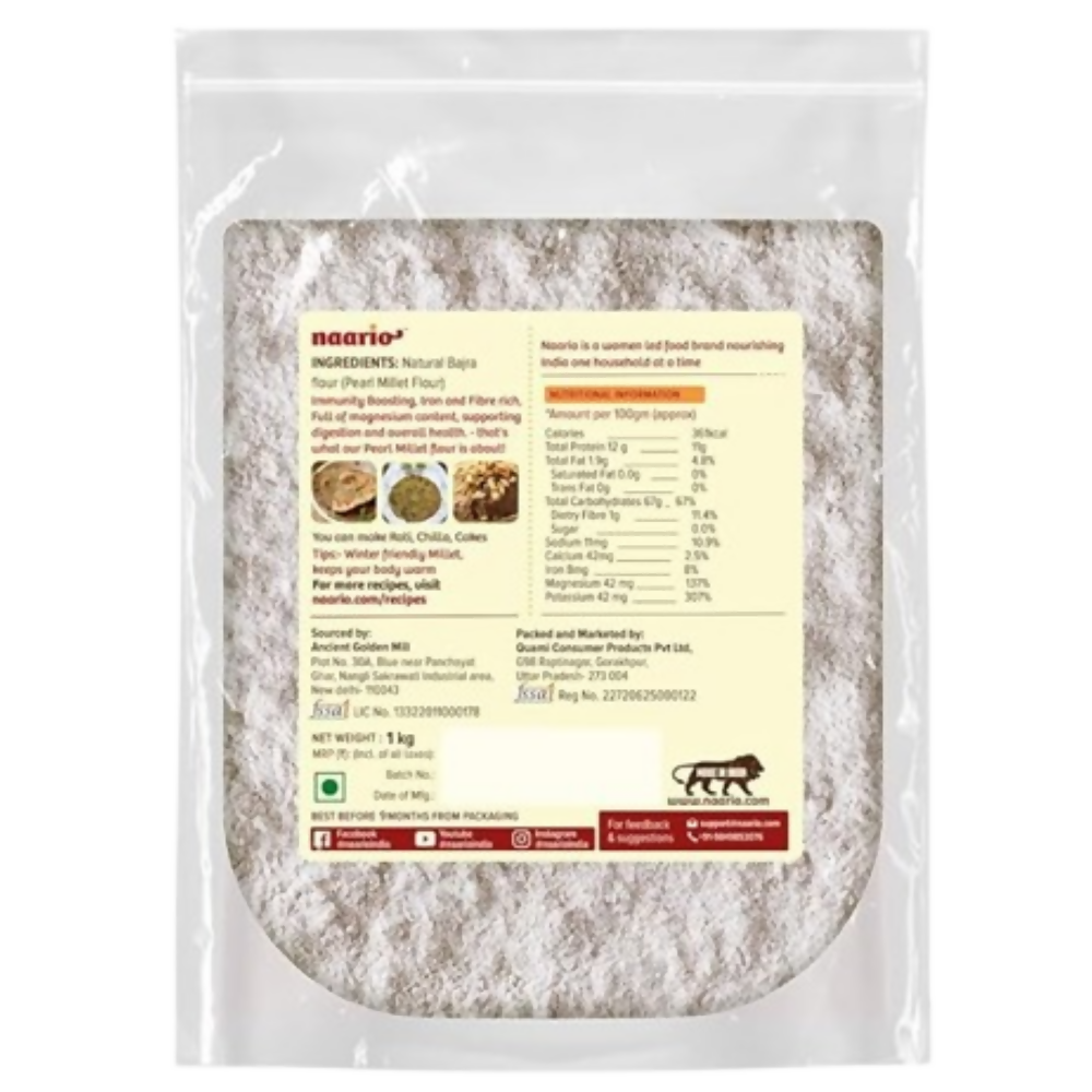 Naario Bajra atta 100% Organic Millet Flour