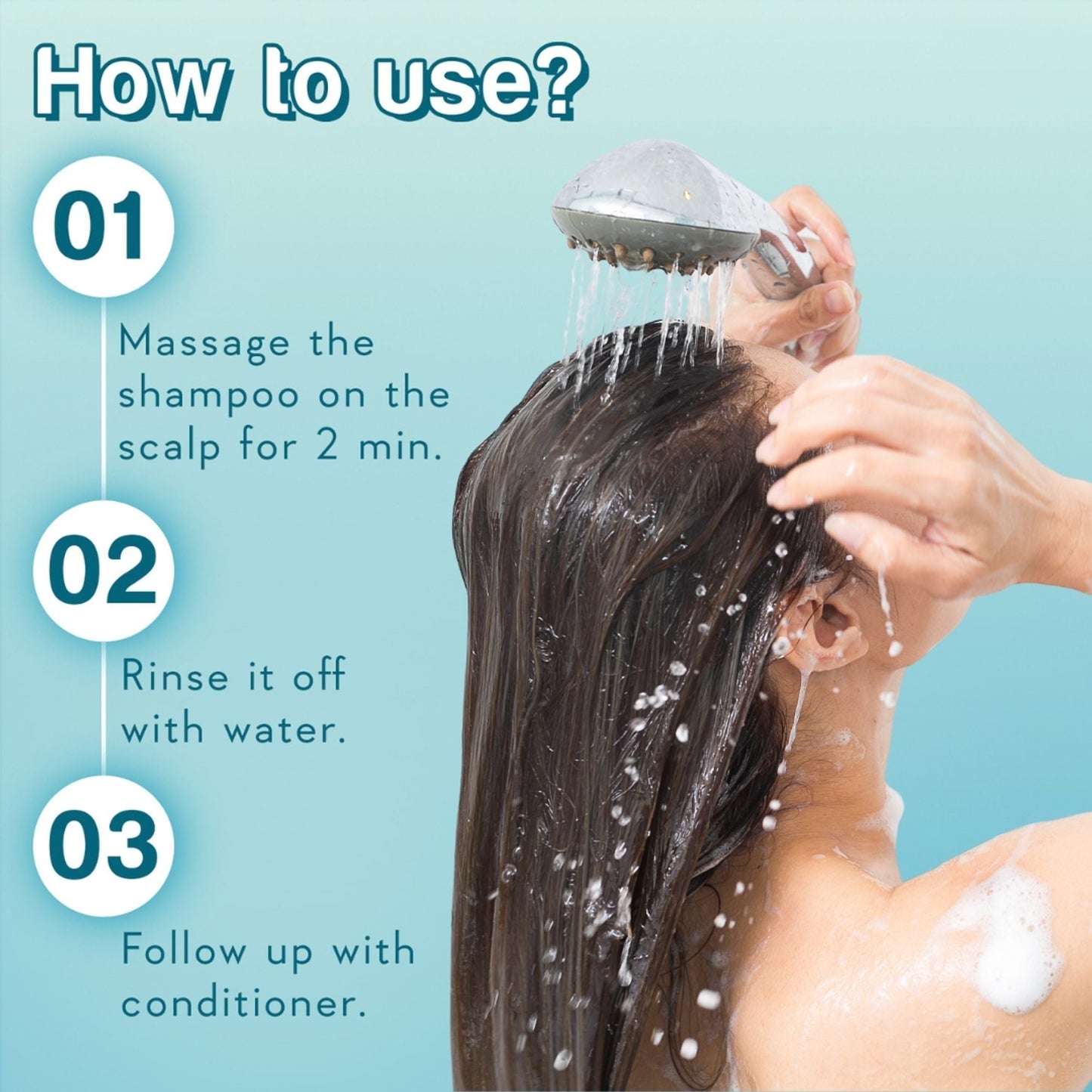 WishCare Hydrating AHA BHA Anti Dandruff Shampo-Reduces Flakes & Itchiness-100% Dandruff Reduction