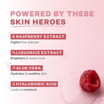 Bayla Skin Raspberry Face Wash