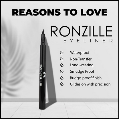Ronzille Deep Black Sketch Matte Eyeliner Pencil Black