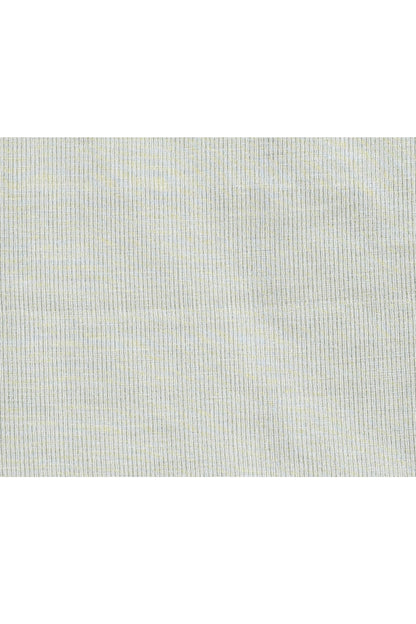 Piyari Fashion Women's White Embellished Cotton Blend Zari Check Handloom Saree