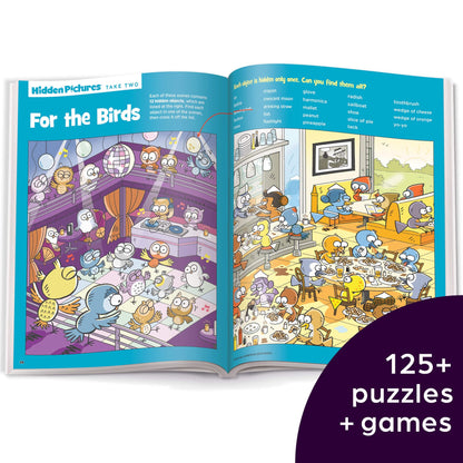 Ultimate Puzzle Challenge!: 125+ Brain Games for Kids, Mazes, Brain Teasers, Word Searches, Crossword Puzzles, Sudoku, Logic Puzzles and More, Kids Activity Book (Highlights Jumbo Books & Pads) 
