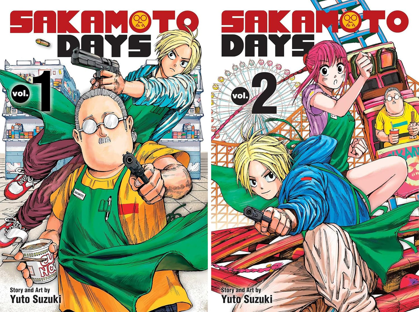 Sakamoto Days Vol. 1–12 Manga Set by Yuto Suzuki (12 Books)