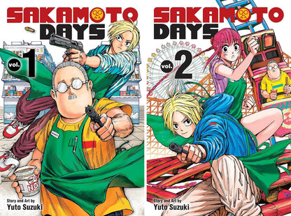 Sakamoto Days Vol. 1–12 Manga Set by Yuto Suzuki (12 Books)