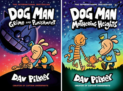 Dog Man Series Complete Collection Set (Books 1–14) by Dav Pilkey