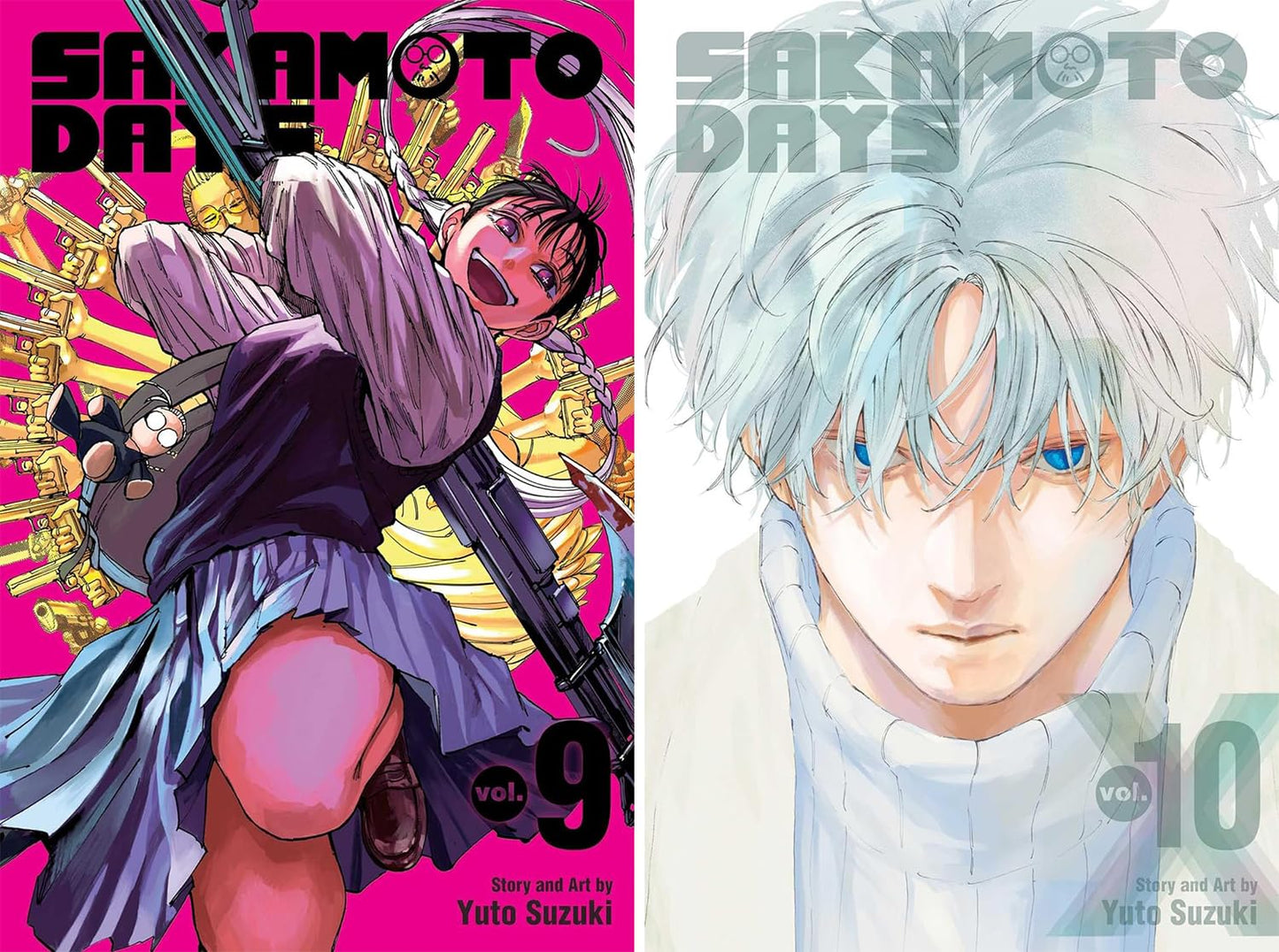 Sakamoto Days Vol. 1–12 Manga Set by Yuto Suzuki (12 Books)